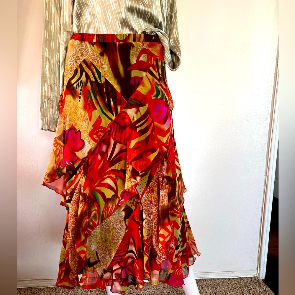 Layered skirt for women